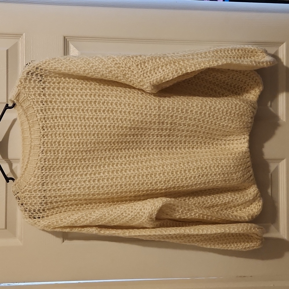 HYFVE Cream Knit Sweater,  New Never Worn!!!